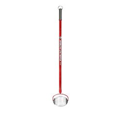 Garden Weasel Small Nut Gatherer - Picks Up Small Acorns, Nuts, Buckeyes, & Other Objects 3/8\" To 3/4\" in Size, Red/Silver