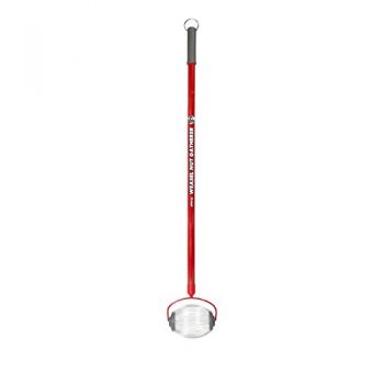 Garden Weasel Small Nut Gatherer - Picks Up Small Acorns, Nuts, Buckeyes, & Other Objects 3/8\" To 3/4\" in Size, Red/Silver